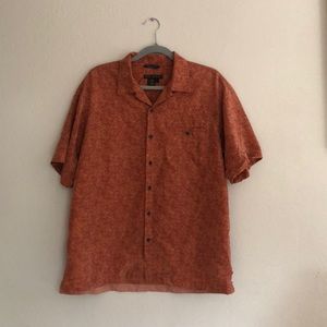 Light weight button up tee